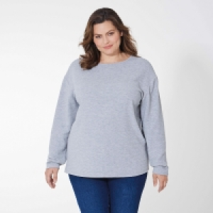 NKD  Damen-Sweatshirt mit Glitzer-Effekten, große Größen