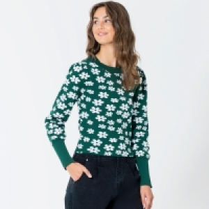 Damen-Pullover mit Blumenmuster 8.00 €
