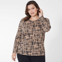 NKD  Damen-Sweatshirt mit tollem Muster, große Größen