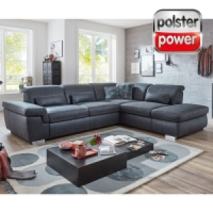 polsterpower Ecksofa - marine - verschiedene Ausführungen