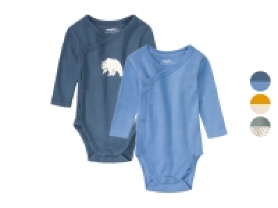 lupilu® Baby Jungen Body / Wickelbody aus reiner Bio-Baumwolle 5.99 €