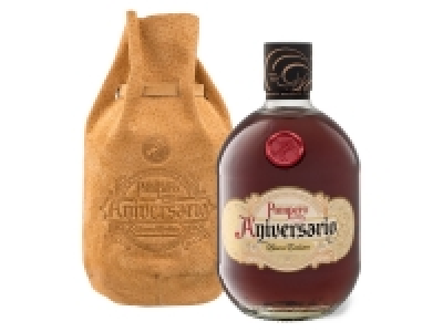 PAMPERO Aniversario Reserva Exclusiva Añejo in Ledertasche 40% Vol