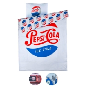 PEPSI®/FORD/VW Retro-Bettwäsche 135 x 200 cm
