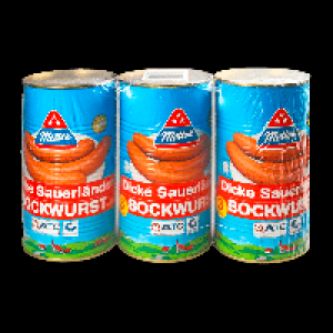 METTEN Dicke Sauerländer Bockwurst 5.99 €