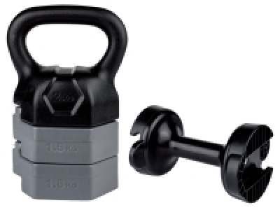 CRIVIT Kettlebell/Hantelset 5 kg