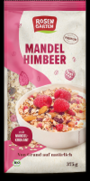 Rosengarten Mandel-Himbeer-Müsli 3.97 €