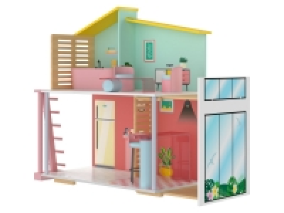 Playtive Holz Fashion Doll Puppenhaus, 8-teilig 31.99&nbsp;&euro;