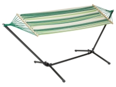 LIVARNO home Hängematte, mit Gestell, grün-gestreift 49.99 €