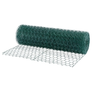GARDENLINE Maschendrahtzaun Grün, 10 m