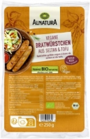 Vegane Bratw&uuml;rstchen aus Tofu und Seitan (ungek&uuml;hlt) 2.99&nbsp;&euro;
