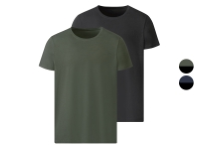 LIVERGY® Herren T-Shirts, 2 Stück, aus reiner Baumwolle 8.99 €