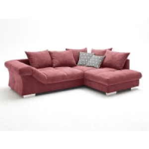 Roller  Ecksofa - berry - beidseitig montierbar - 286 cm breit