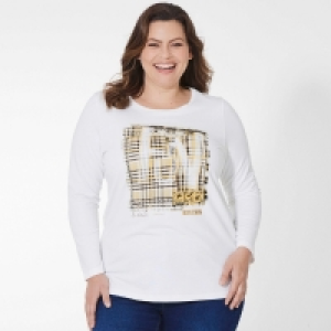 Damen-Shirt mit Frontaufdruck, große Größen 23.39 €