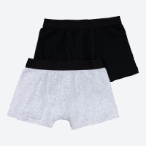 Jungen-Retroshorts mit schwarzem Gummibund, 2er-Pack 23.39 €