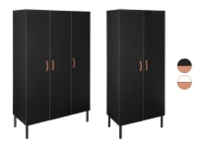 Schardt Kinder-Kleiderschrank »Melody«, mit Griffen in Lederoptik 239.05 €