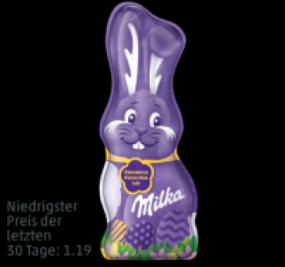 MILKA Schmunzelhase