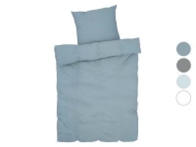 LIVARNO home Mako Satin Bettwäsche, 155 x 220 cm 22.99 €