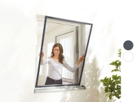 Lidl Livarno Home LIVARNO home Fenster-Insektenschutz, 100 x 120 cm, Alu-Rahmen