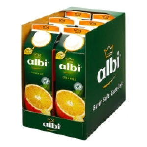 Netto  albi Orangensaft 1 Liter, 6er Pack