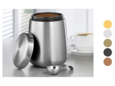 Esmeyer Kaffee-/ Vorratsdose Edelstahl inkl. Löffel im Deckel 14.99 €