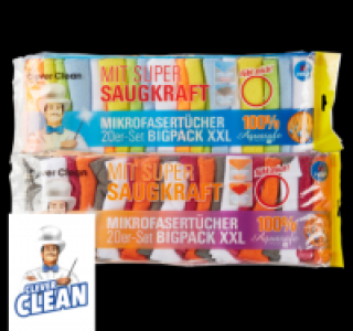 CLEVER CLEAN Mikrofasertücher