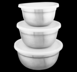 Edelstahl-Schüssel-Set