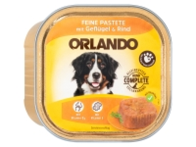 ORLANDO Hundevollnahrung Premium Geflügel & Rind, 18x 300g