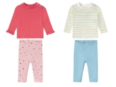 lupilu® Baby Mädchen Set, mit Baumwolle