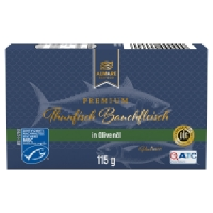 Aldi Süd  ALMARE Premium-Thunfisch-Bauchfleisch 115 g