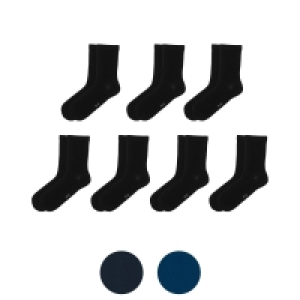 Damen und Herren Socken, 7 Paar 5.99 €