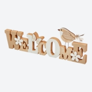 Deko-Holzwort Welcome, ca. 29,5x1,5x10,5cm 19.99 €
