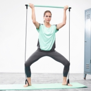 Pilates-Stange mit Fußschlaufen, ca. 92cm 19.99 €