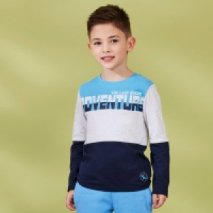 Jungen-Shirt mit Blockstreifen-Design 19.99 €