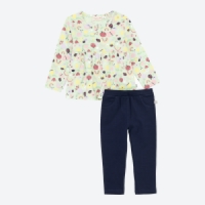 Baby-Mädchen-Set mit tollem Muster, 2-teilig 19.99 €