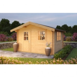 Gartenhaus Â»SpreeÂ«, BxT: 340 x 363 cm (Aufstellmaße), Satteldach 1,599.00 €