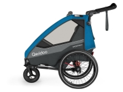 Qeridoo Fahrradanhänger Sportrex 1 Limited Edition Ocean Blue 369.00 €
