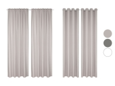 LIVARNO home Vorhangschal, 2-teilig 8.99 €