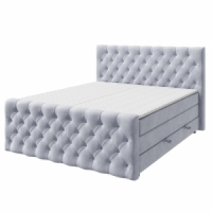 Boxspringbett - silber - H3 - 180x200 cm 1,199.00 €