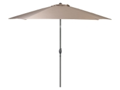 Lidl Livarno Home LIVARNO home Kurbelschirm, taupe, 3m