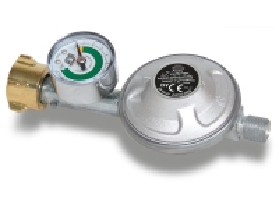 GRILLMEISTER Gasdruckregler, mit Manometer