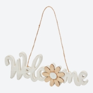 Deko-Türhänger Welcome, ca. 26x9cm 1.99 €