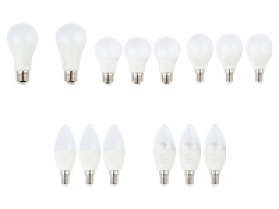 Lidl Livarno Home LIVARNO home LED-Lampen, Birne / Kerze
