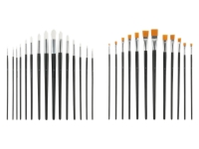 crelando® Pinselset, mit feinem Synthetikhaar 4.99 €