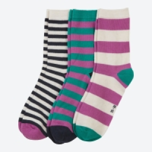 Damen-Socken mit Trend-Muster, 3er-Pack 3.99 €