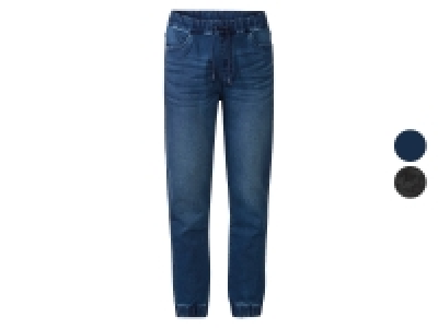 LIVERGY® Herren Denim Joggers, hoher Baumwollanteil