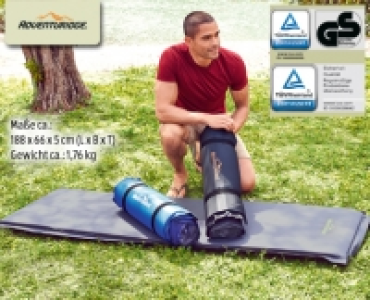 ADVENTURIDGE®Selbstaufblasende Liegematte