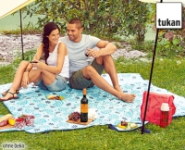 TUKAN®Camping- und Picknickdecke XXL