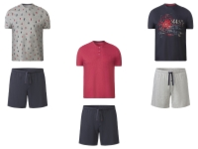 LIVERGY® Herren Pyjama mit Shorts 9.99 €