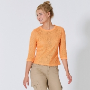 Damen-Shirt mit Ajour-Muster 6.79 €