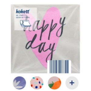 KOKETT Partyservietten 1.29 €